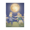 Toddler Blanket - Children Moonlight Dance Papercraft Art |...