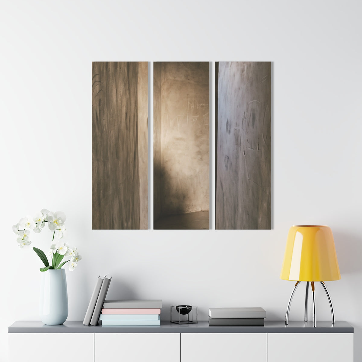 Acrylic Prints - Shadows of the Citadel moody architectural...