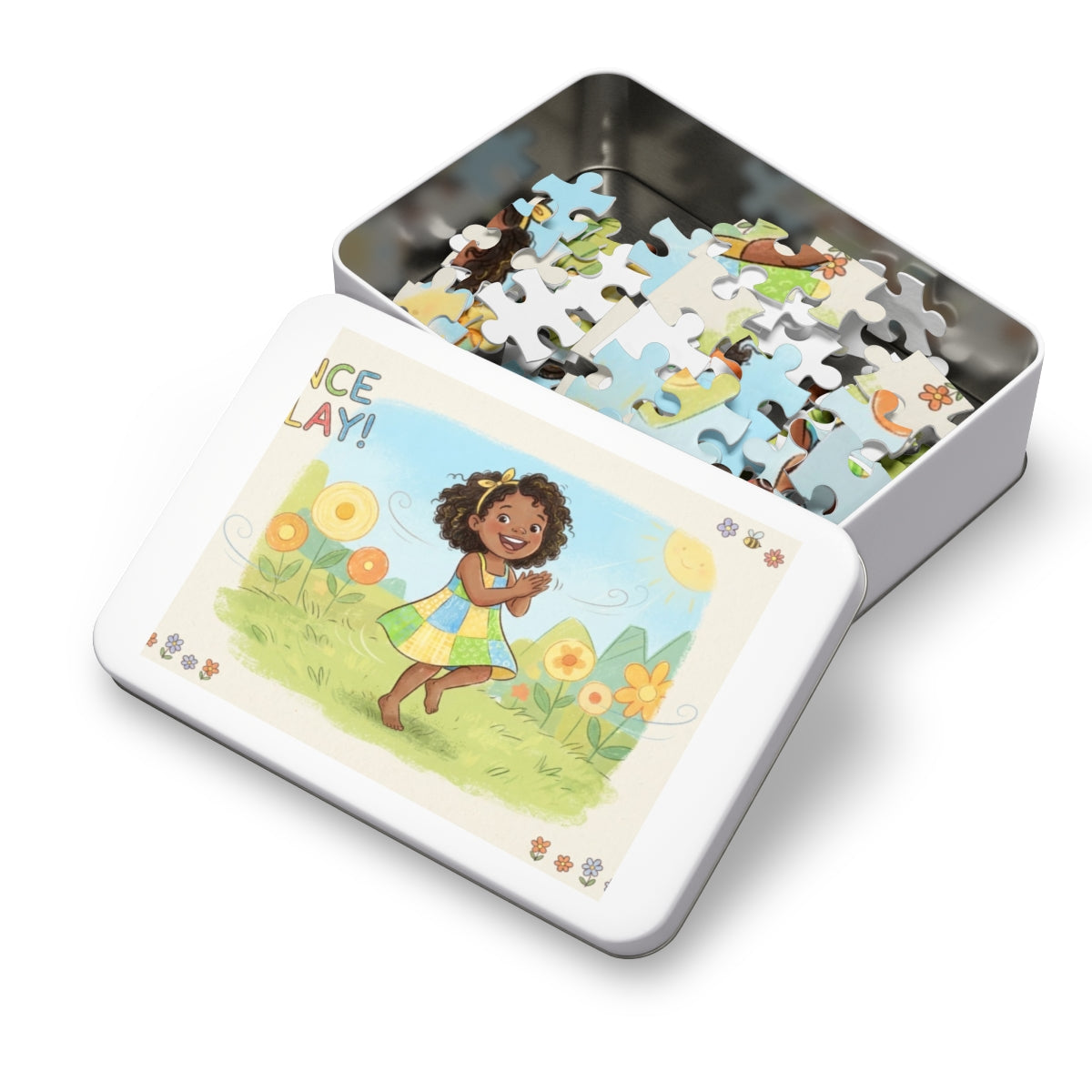 Jigsaw Puzzle with Tin - Sunny Meadow (30, 110, 252, 500......