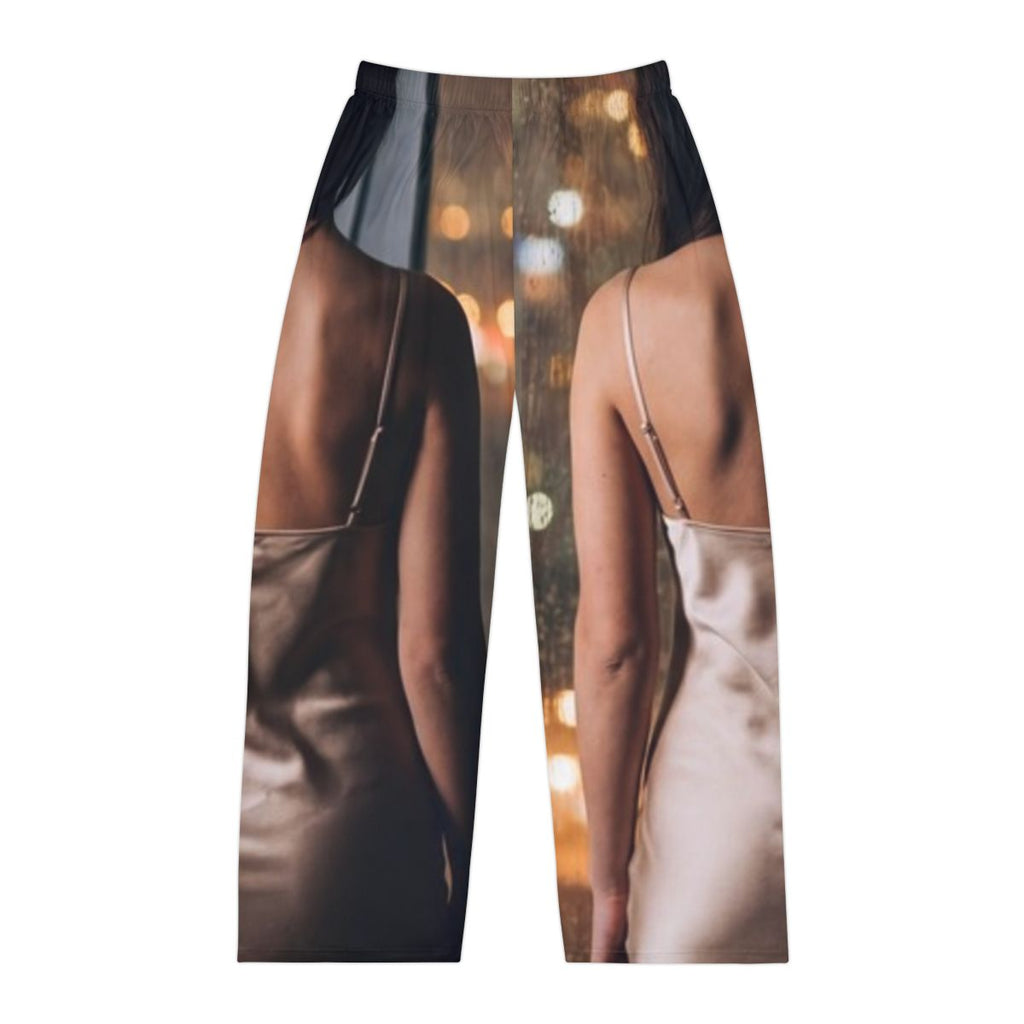 Men's Pajama Pants - Rainscape Lights | Echovira Gallery
