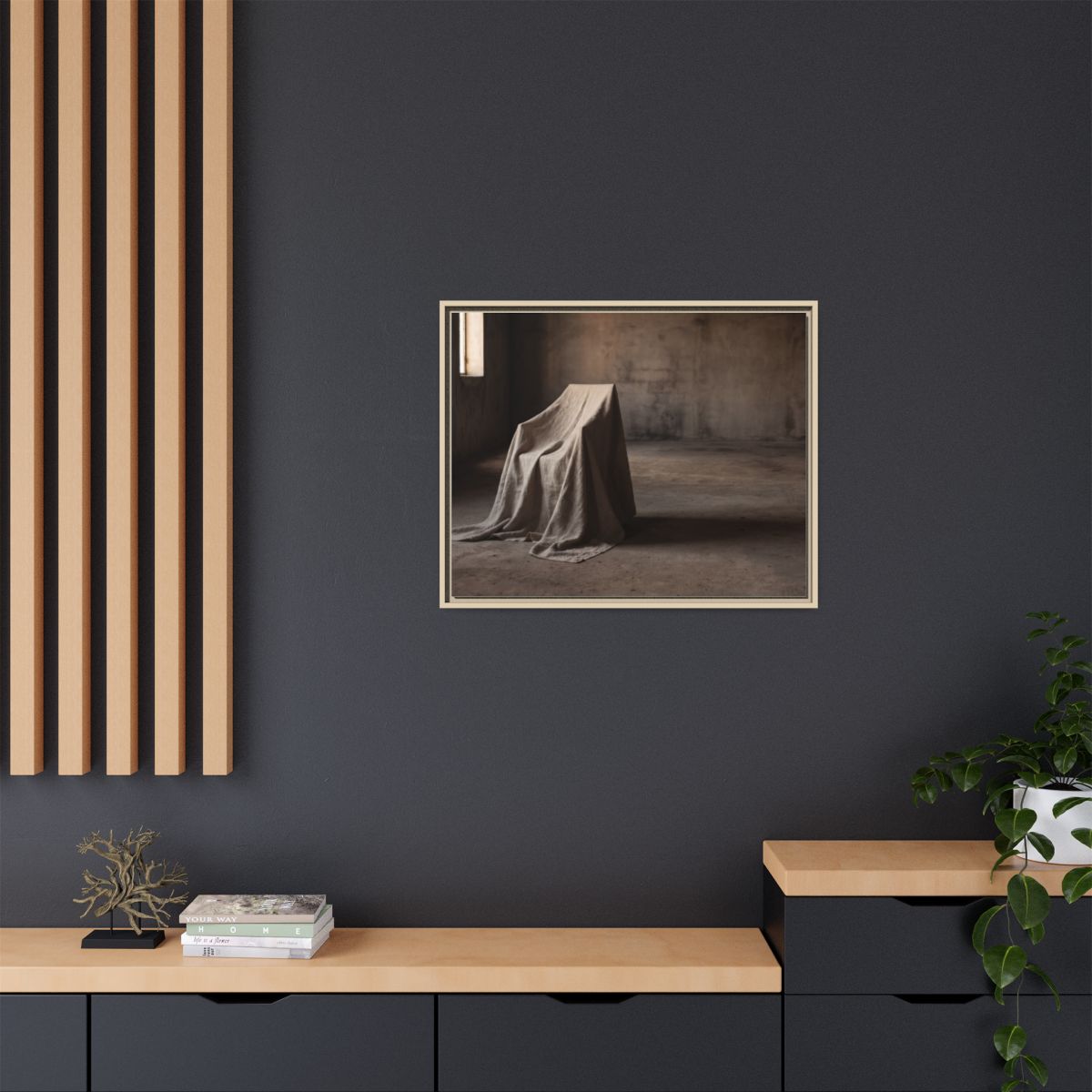 Framed Matte Canvas - Echoes of Calm