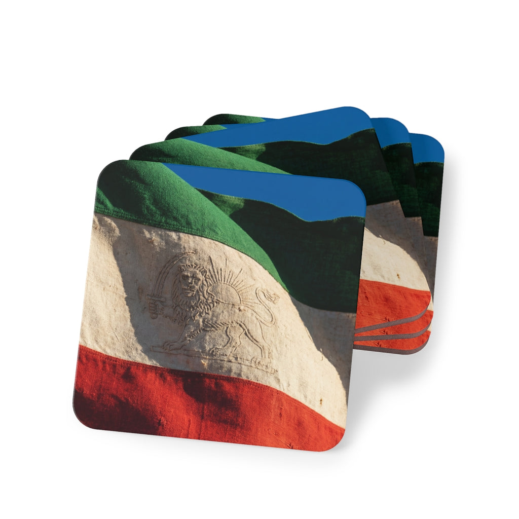 Drink Coasters - Vintage Emblem Set