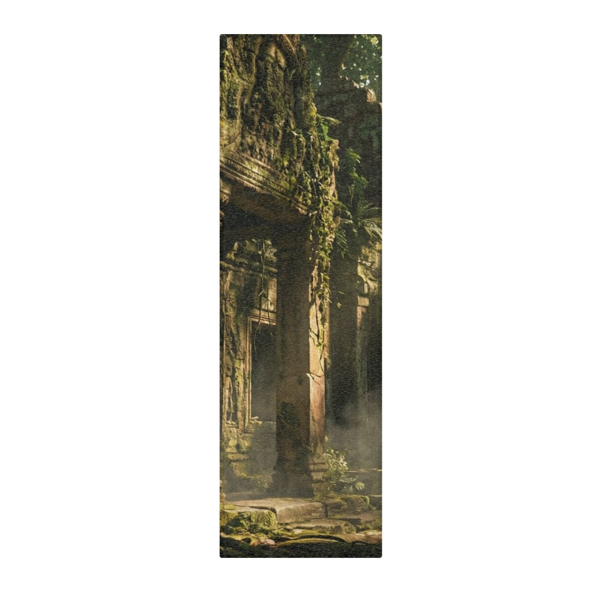 Area Rug - Overgrown Jungle Sanctuary | Echovira Gallery