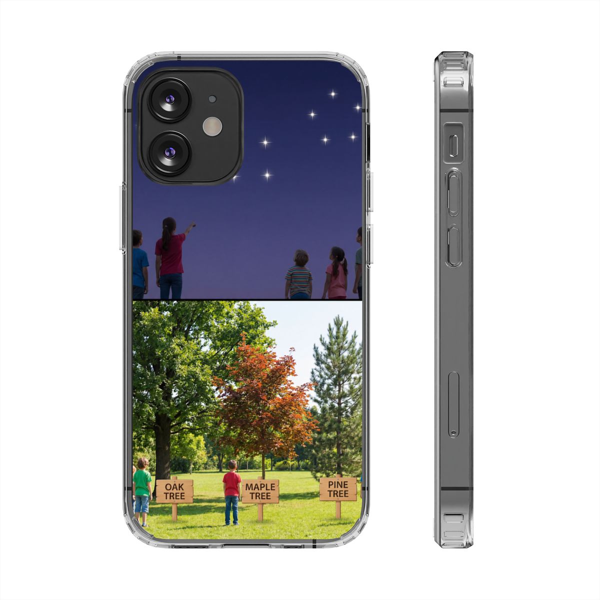 Clear Impact-Resistant Case - Starry Shield