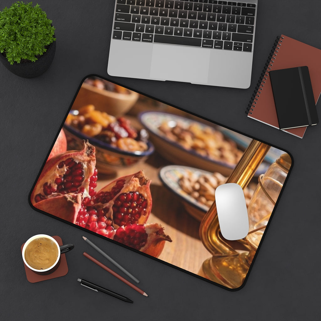 Desk Mat - Mediterranean Lantern Feast | Echovira Gallery