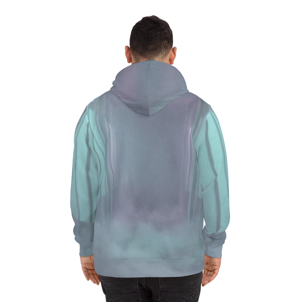 Men's Fashion Hoodie - Liminal Fog Office | Echovira Gallery