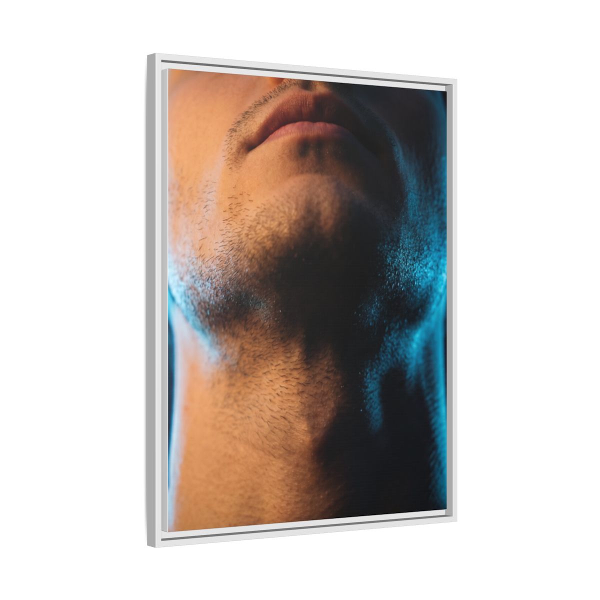 Framed Matte Canvas - Neon Noir