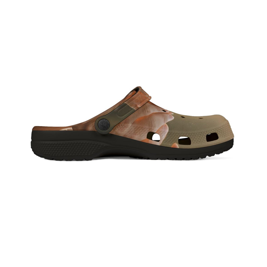 Men's EVA Foam Rubber Shoes - Golden Rays of Unity Wall Art...