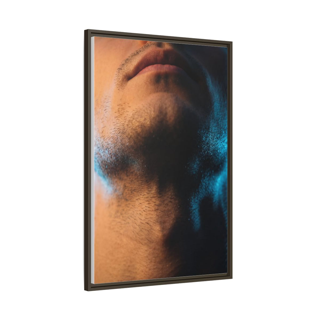 Framed Matte Canvas - Neon Noir