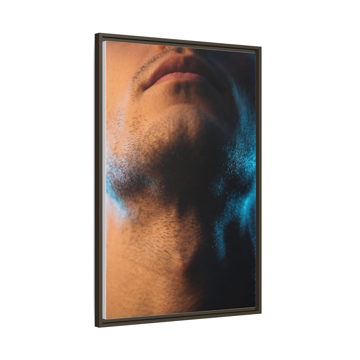 Framed Matte Canvas - Neon Noir