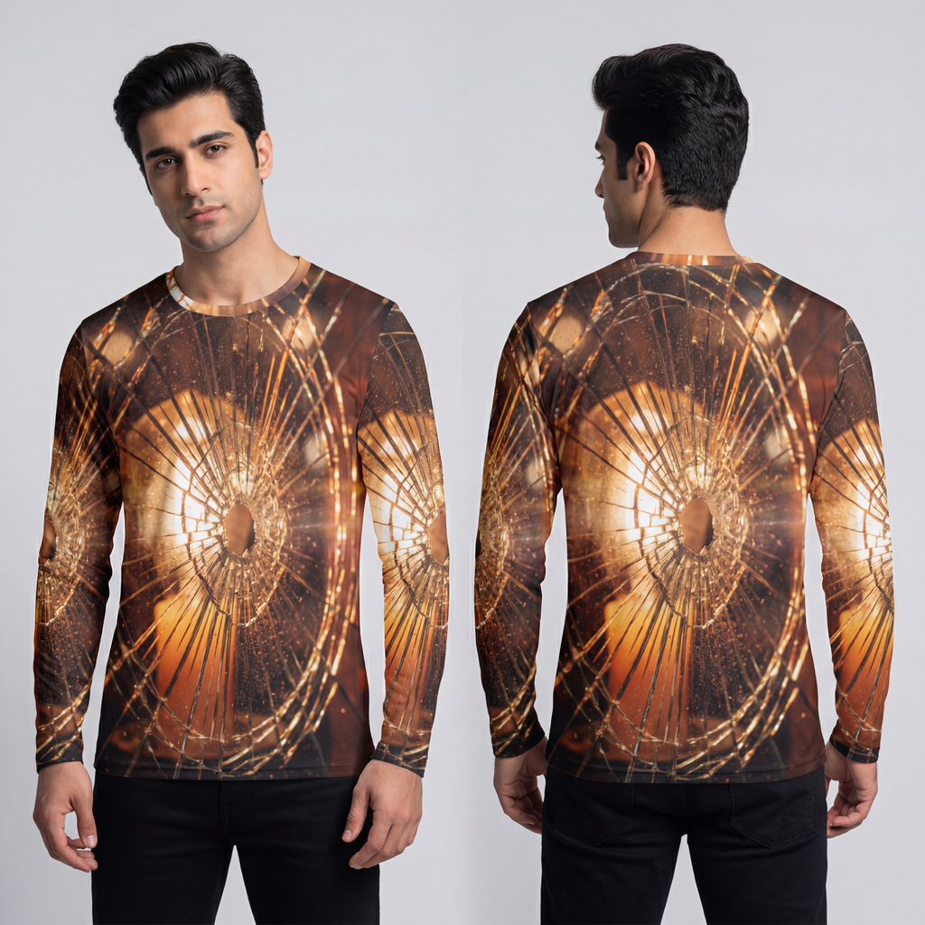 Herren Langarmshirt - Cinematic Vibe