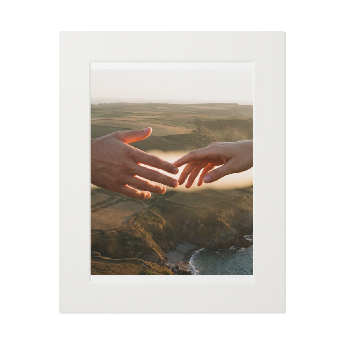 Fine Art Prints - The Infinite Touch | Ethereal Coastal Art...