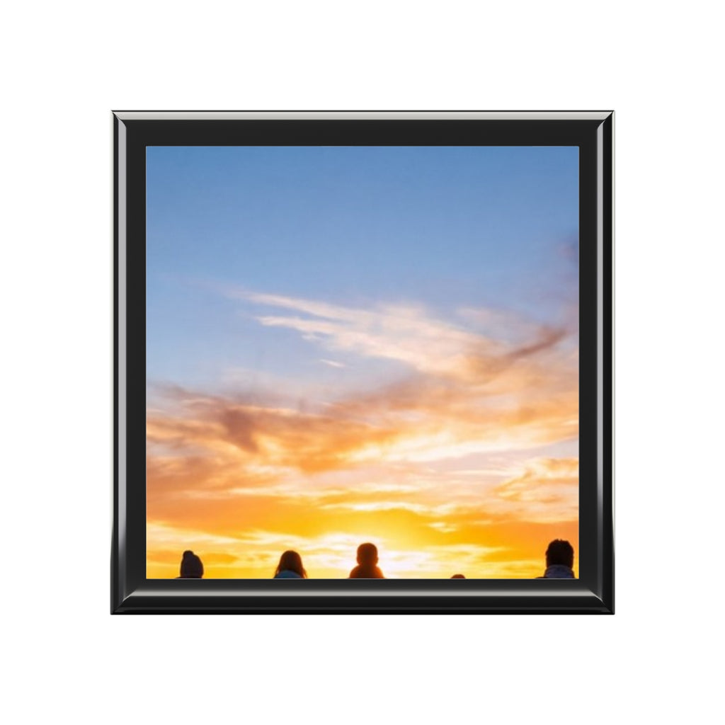 Jewelry Box - Sunset Mountain Ridge | Echovira Gallery