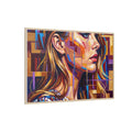 Framed Matte Canvas - Shattered Elegance (10×8, 12×9, 14×11...