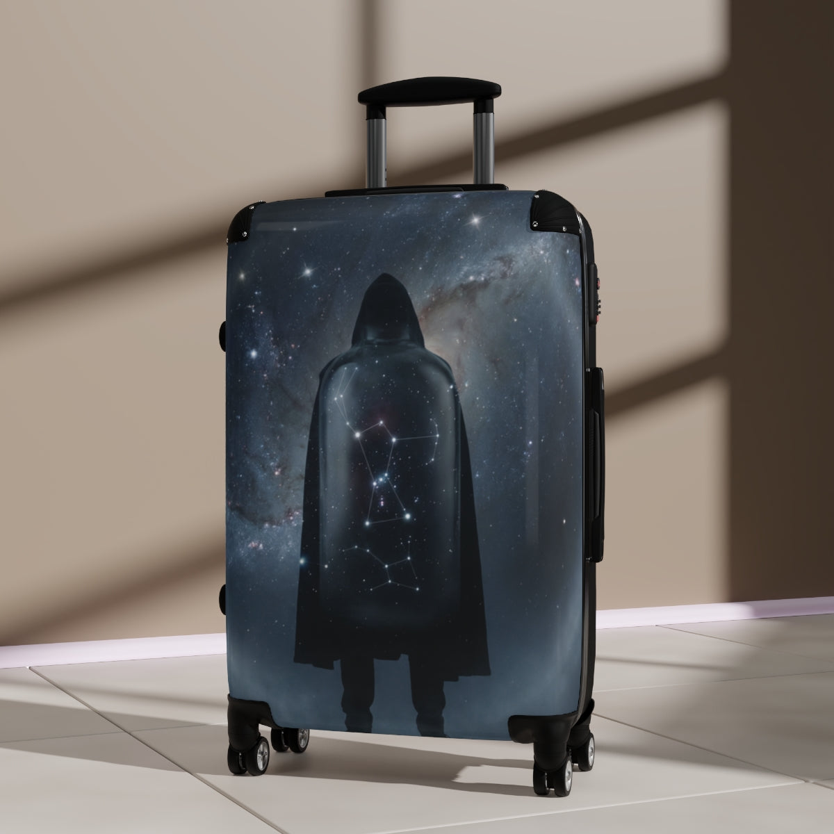 Suitcase - Cosmic Orion Starry Journey | Echovira Gallery