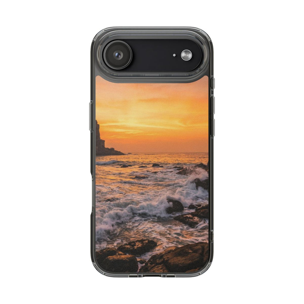 Clear Impact-Resistant Cases - Clear Phone Case - Golden...