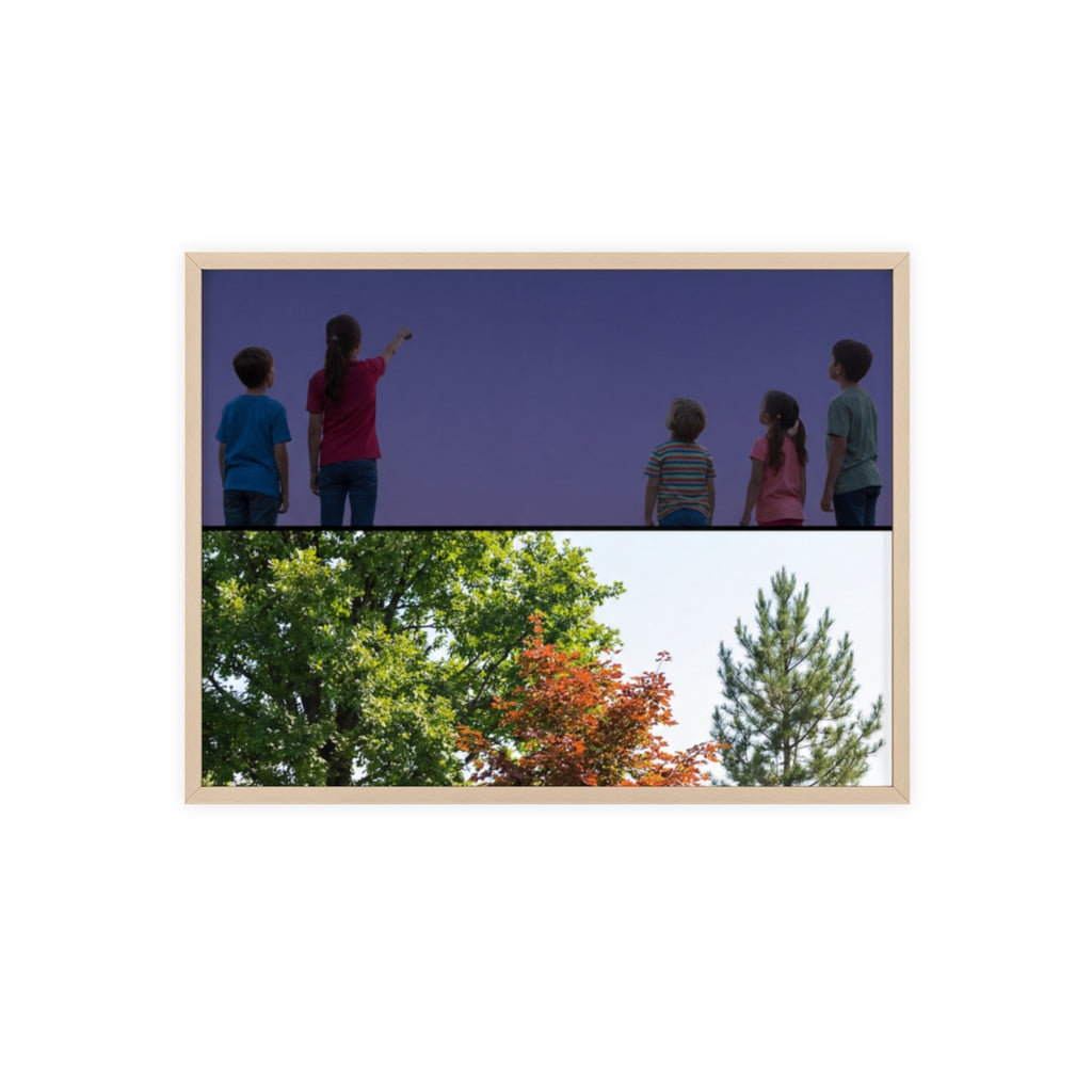 Posters with Wooden Frame - Woodland Explorer