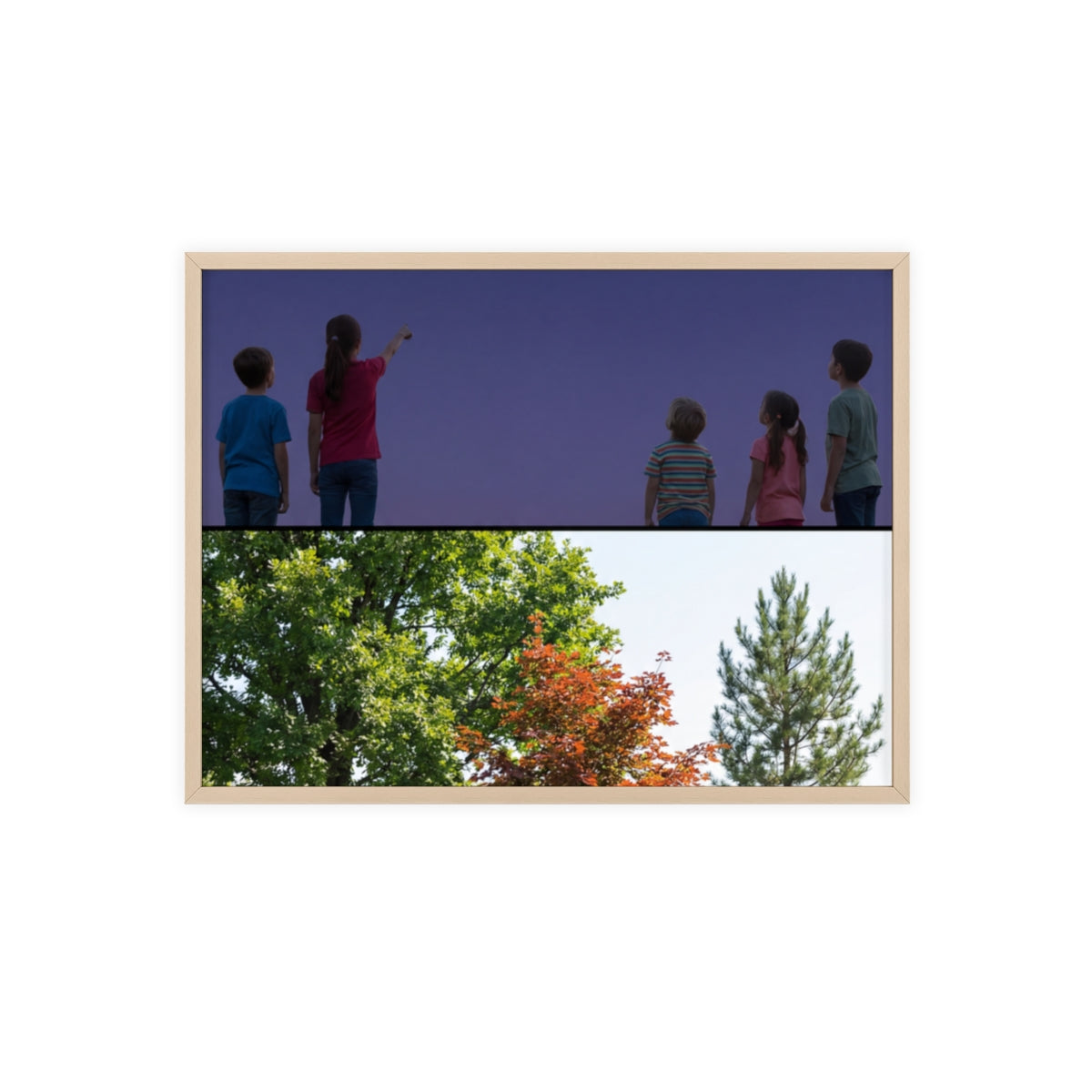 Posters with Wooden Frame - Woodland Explorer