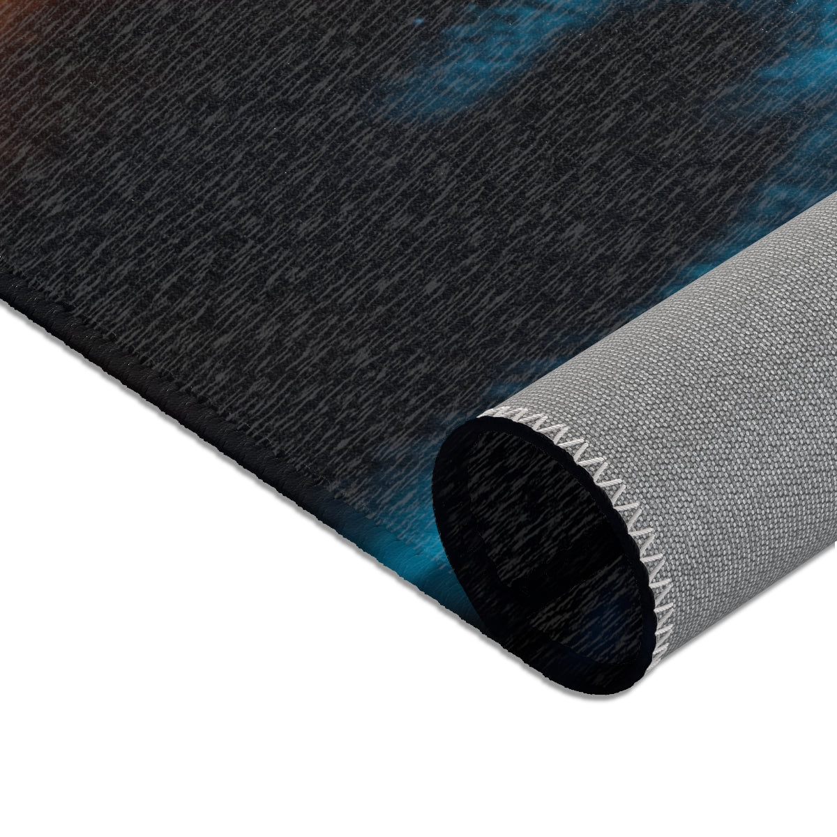 Area Rug - Midnight Glow Cinematic Rug | Echovira Gallery