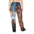 Women's Pajama Pants Rainy City Window Art