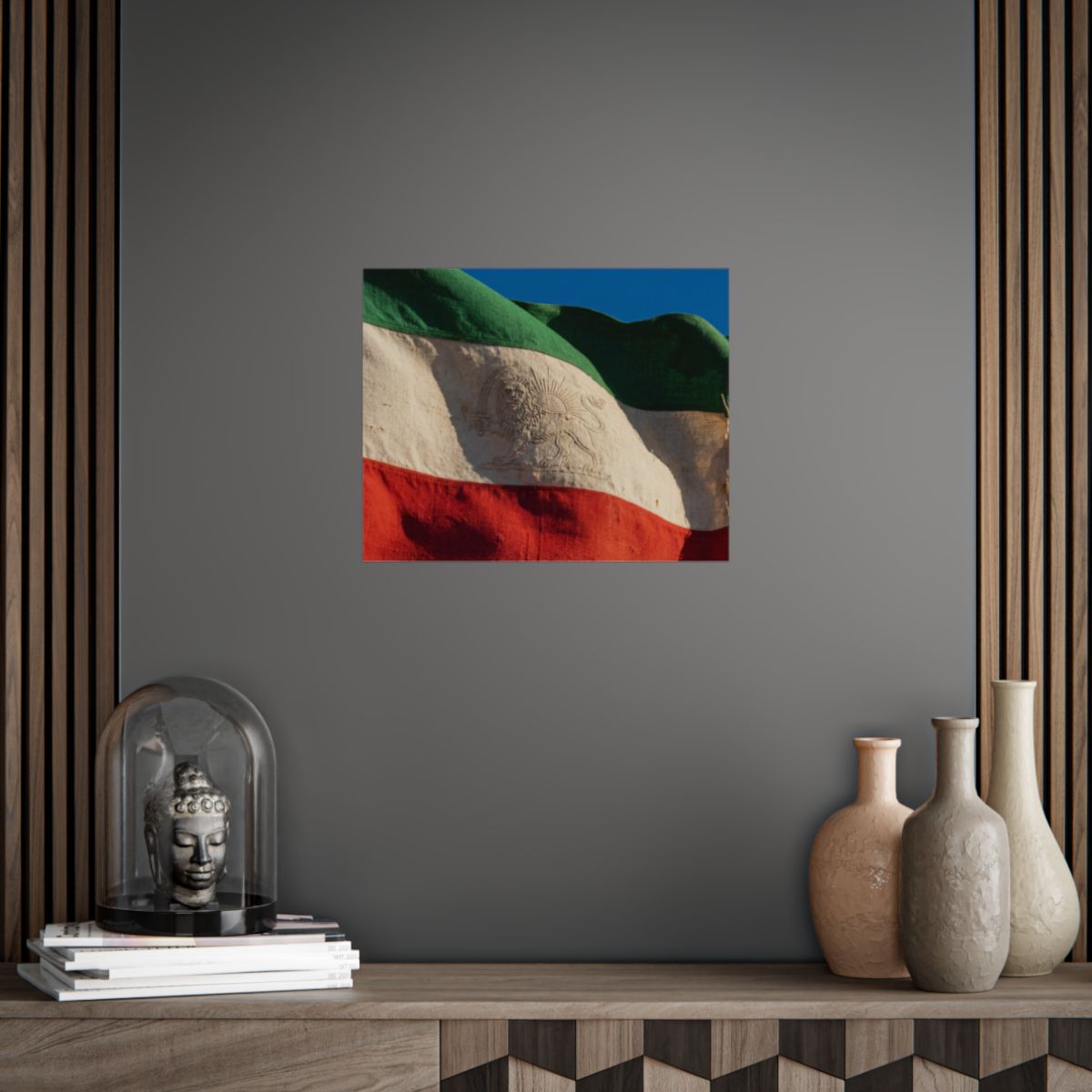 Unframed Poster - Persian Flag