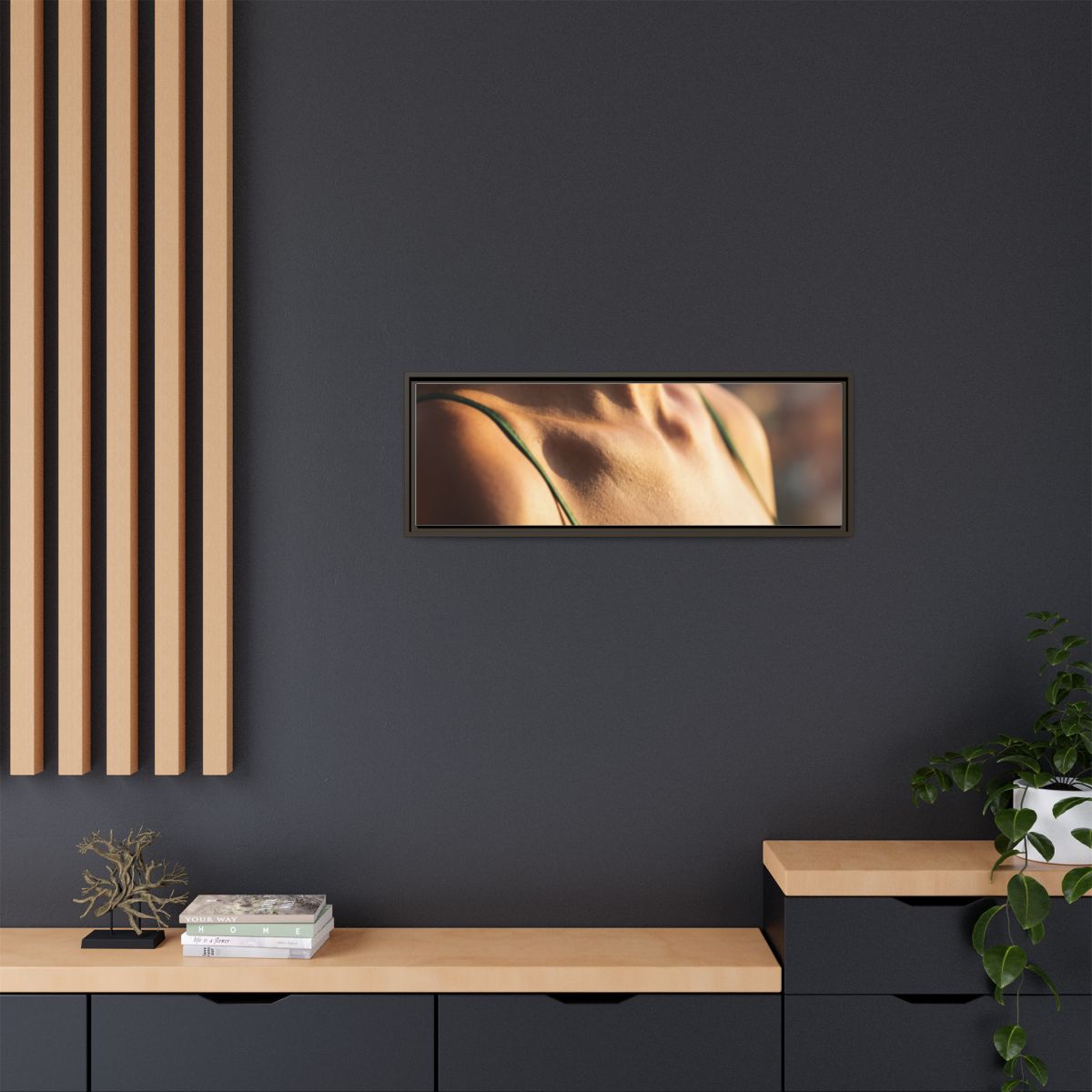 Matte Canvas Framed - Golden Hour Portrait