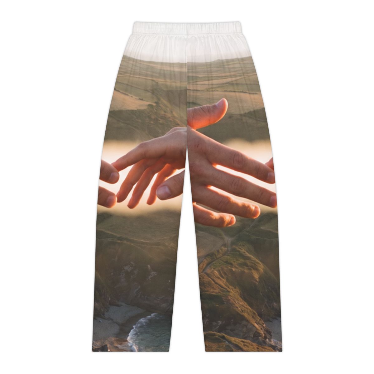 Women's Pajama Pants - The Infinite Touch | Ethereal Coastal...