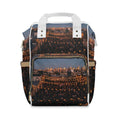 रूफटॉप आर्ट और सिटी स्काईलाइन Diaper Backpack