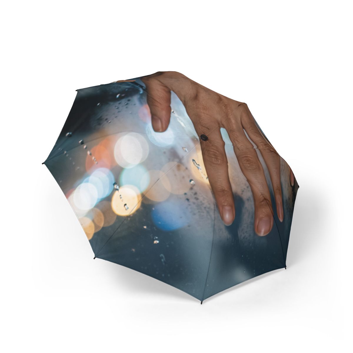 Rainy City Window Foldable Umbrella