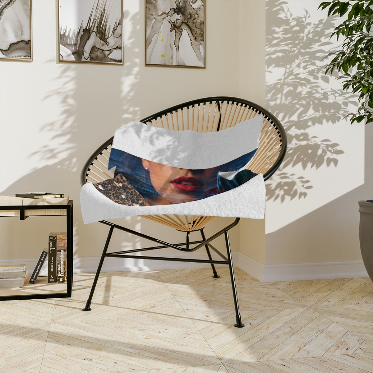 Velveteen Blanket - Midnight Horizon | Echovira Gallery
