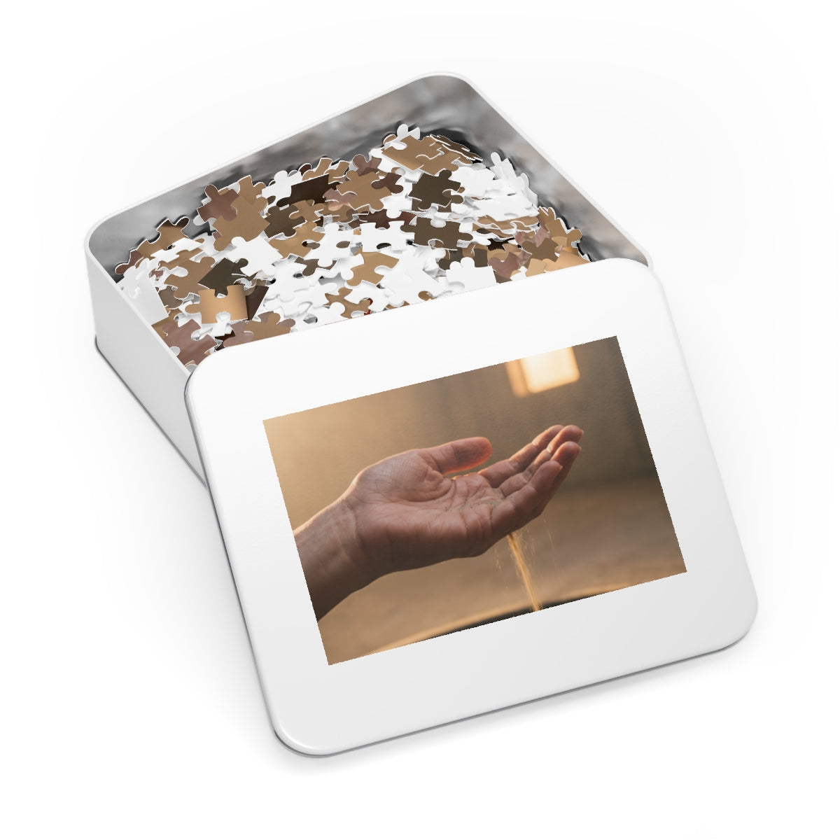 Jigsaw Puzzle with Tin - Sands of Time (30, 110, 252, 500......