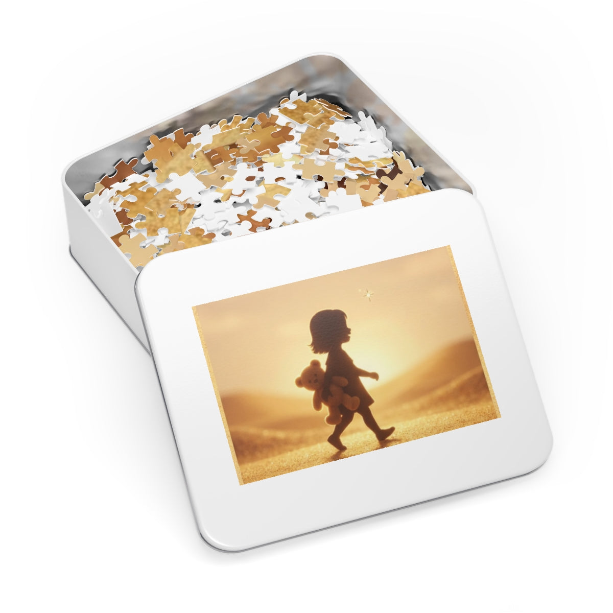 Jigsaw Puzzle with Tin - Golden Companionship (30, 110, 252...