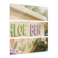 Acrylic Prints - Garden Wall Triptych — Landscape | Echovira...