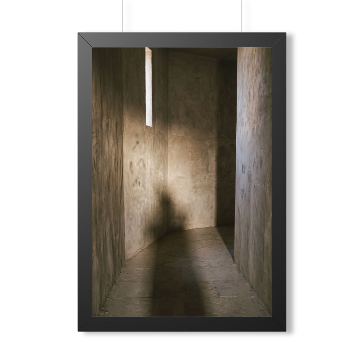 Framed Vertical Poster - Shadows of the Citadel moody... |...