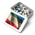 Jigsaw Puzzle with Tin - Flag