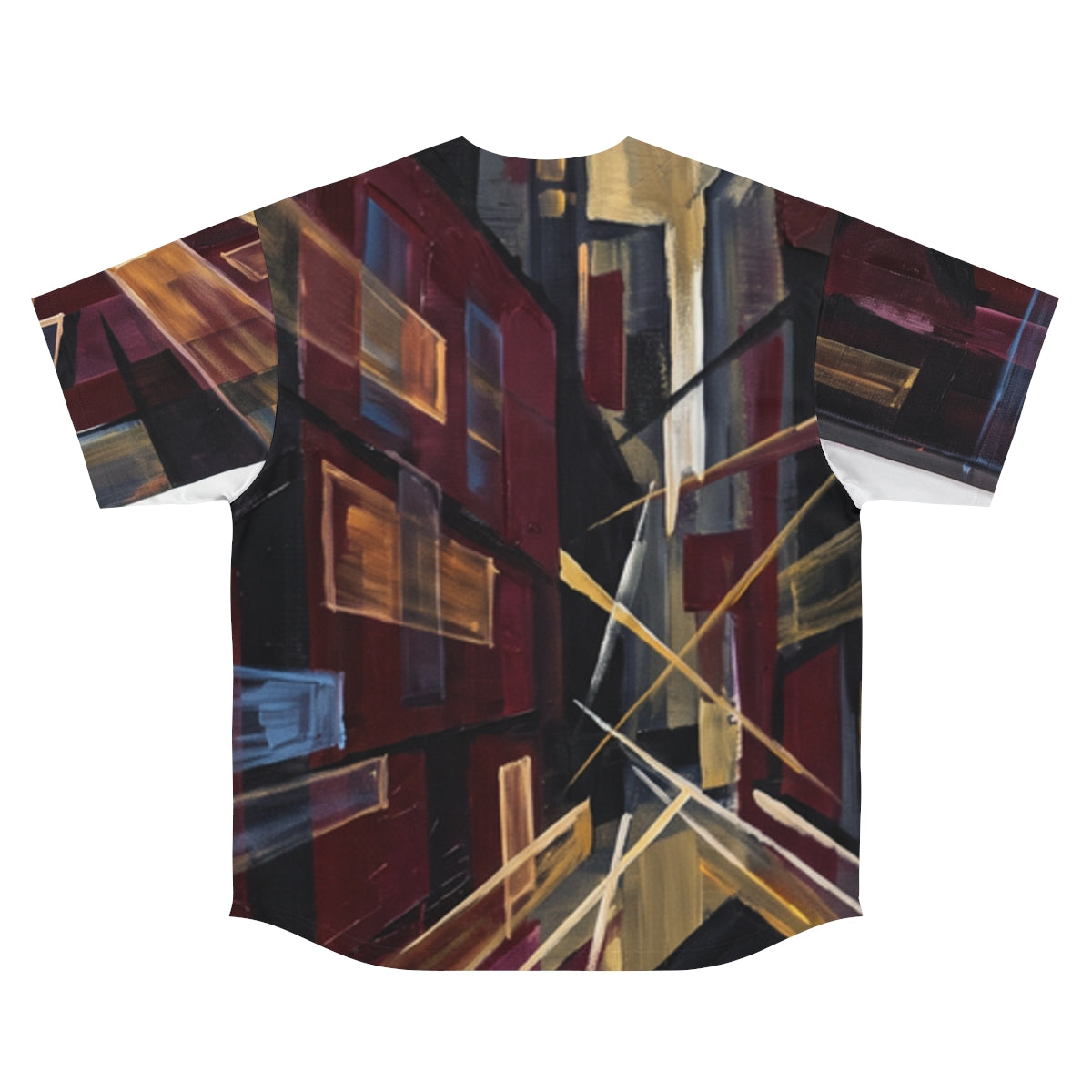 Men's Baseball Jersey - Urban Perspective | Echovira Gallery
