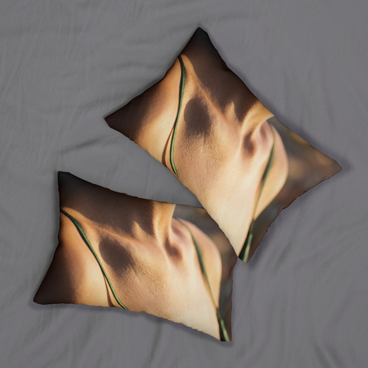 Lumbar Pillow - Cinematic Emerald Accent
