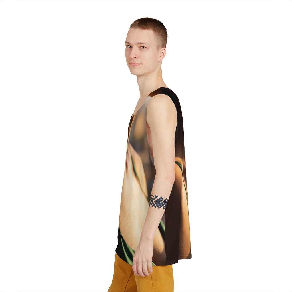 Men's Tank Top - Emerald Sunset Muscle