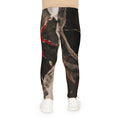 Leggings infantiles con corazón gótico