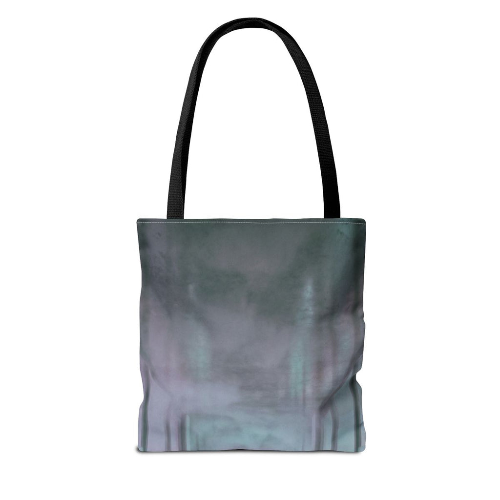 Tote Bag - Liminal Corridor Fog Art Print | Echovira Gallery