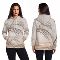 Fashion Hoodie - Winter Branch Solitude Landscape | Echovira...