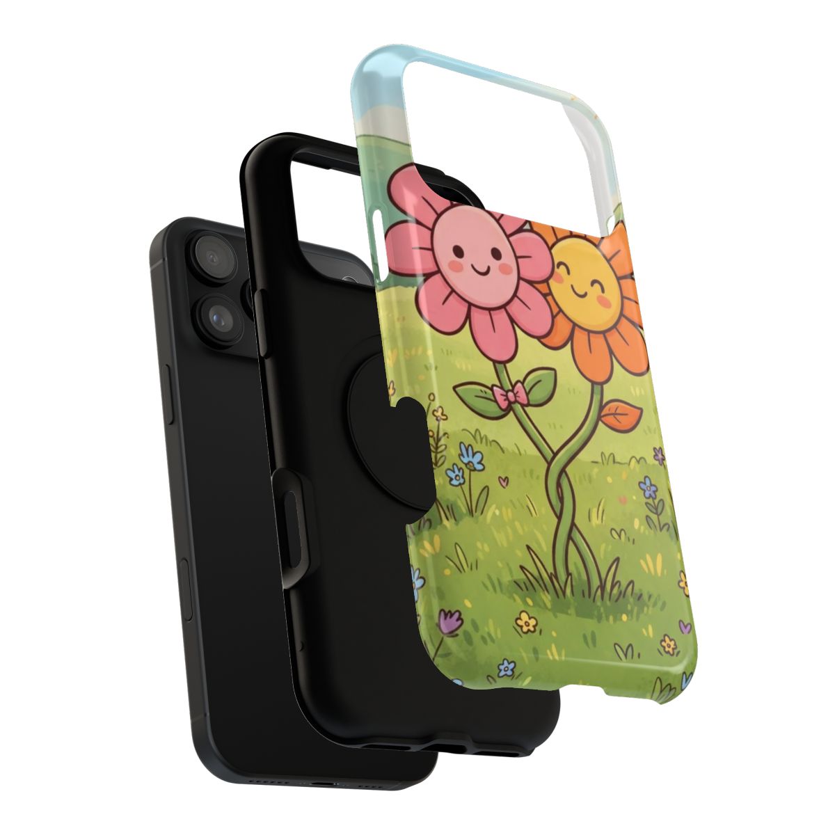 Impact-Resistant Cases - Sunny Meadow Friends Floral Art