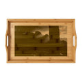Bamboo Serving Tray - Mystic Monolith Ancient Persian... |...