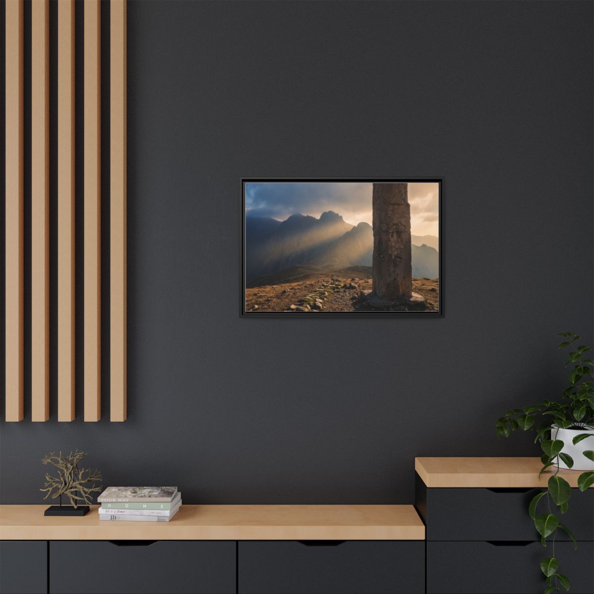 Framed Matte Canvas - Mystic Heritage