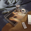 Acrylic Serving Tray - Sunset Golden Hour | Echovira Gallery