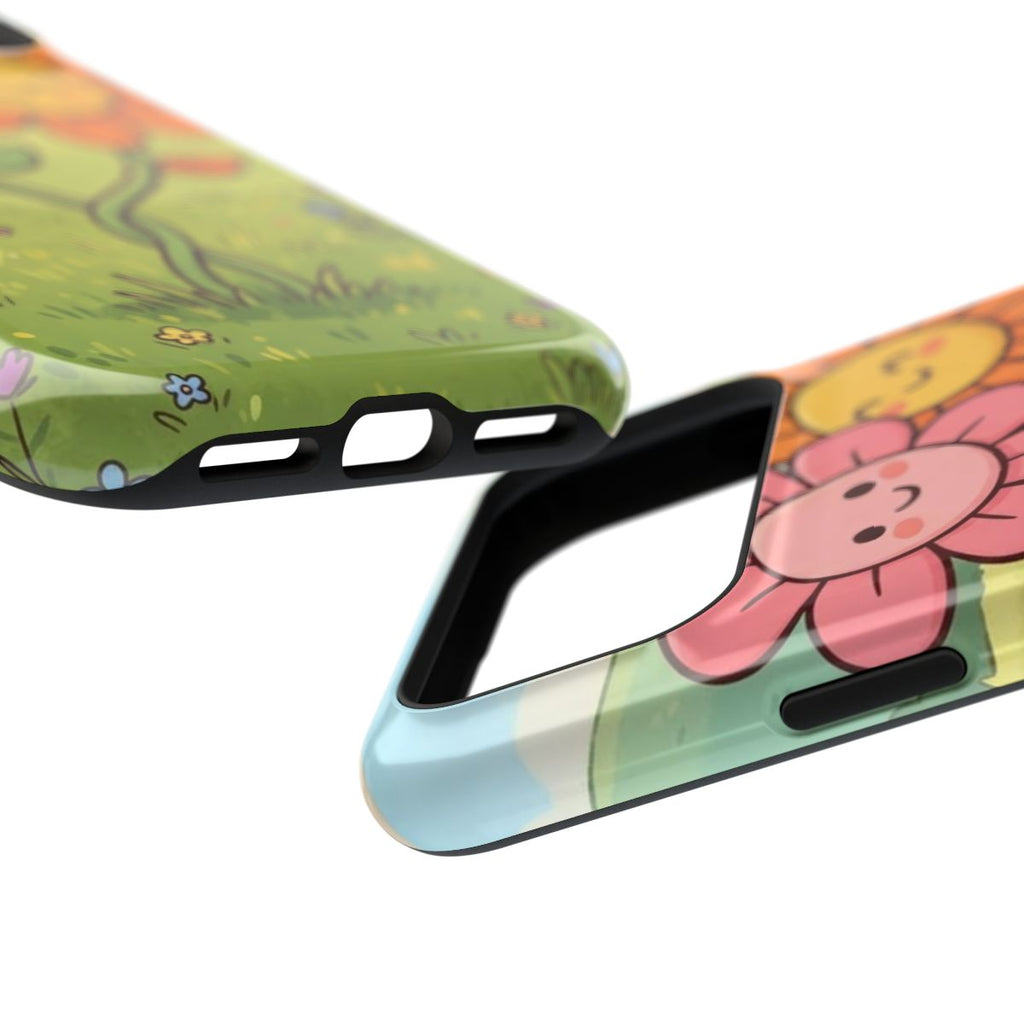 Impact-Resistant Cases - Sunny Meadow Friends Floral Art |...