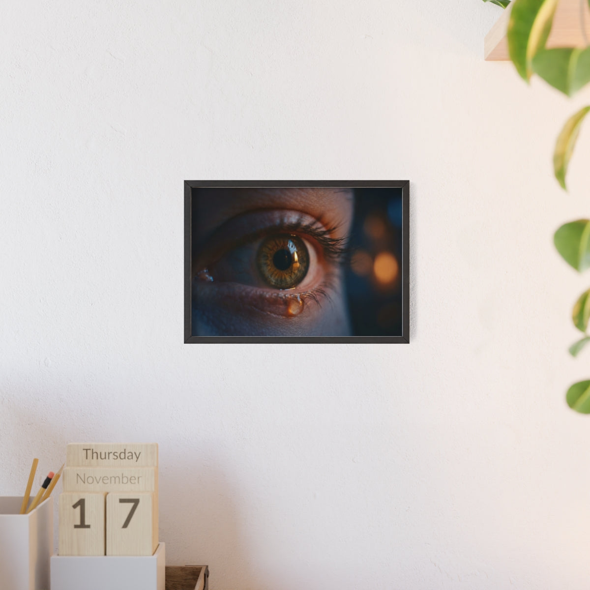 Posters with Wooden Frame - Eye Art