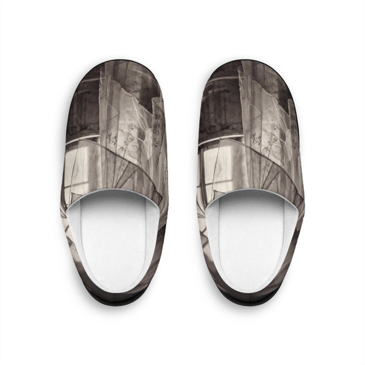 Women's Indoor Slippers - Spectral Veils | Echovira Gallery