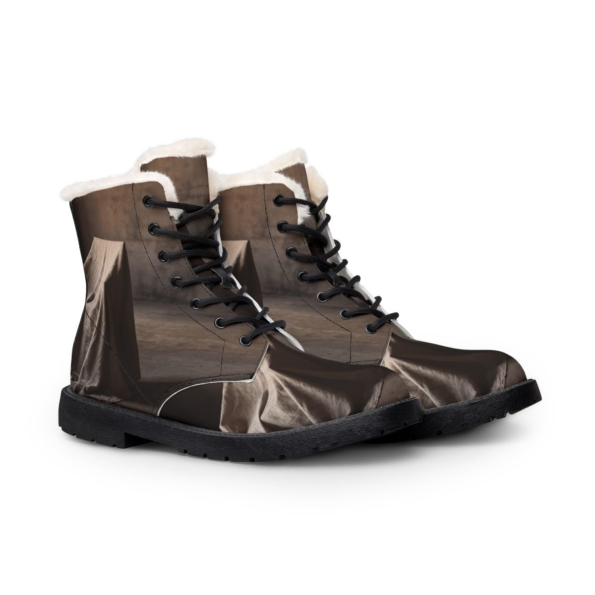 Men's Leather Boots - Brutalist Winter