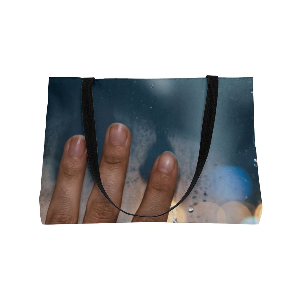 Rainy City Window Weekender Tote Bag